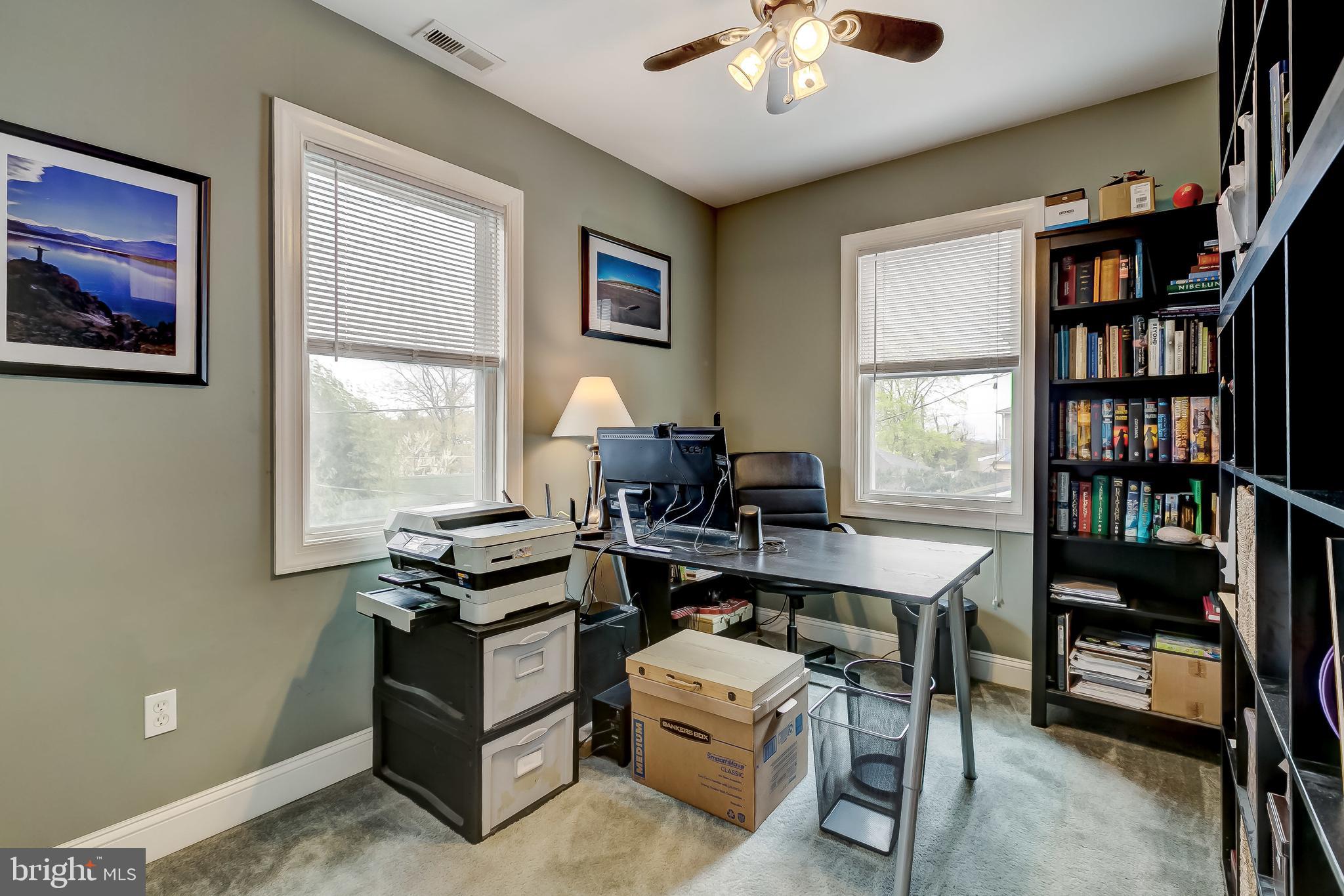 645 Aldershot Road Baltimore, MD 21229 - Photo 21 of 39 This bedroom is used as an office