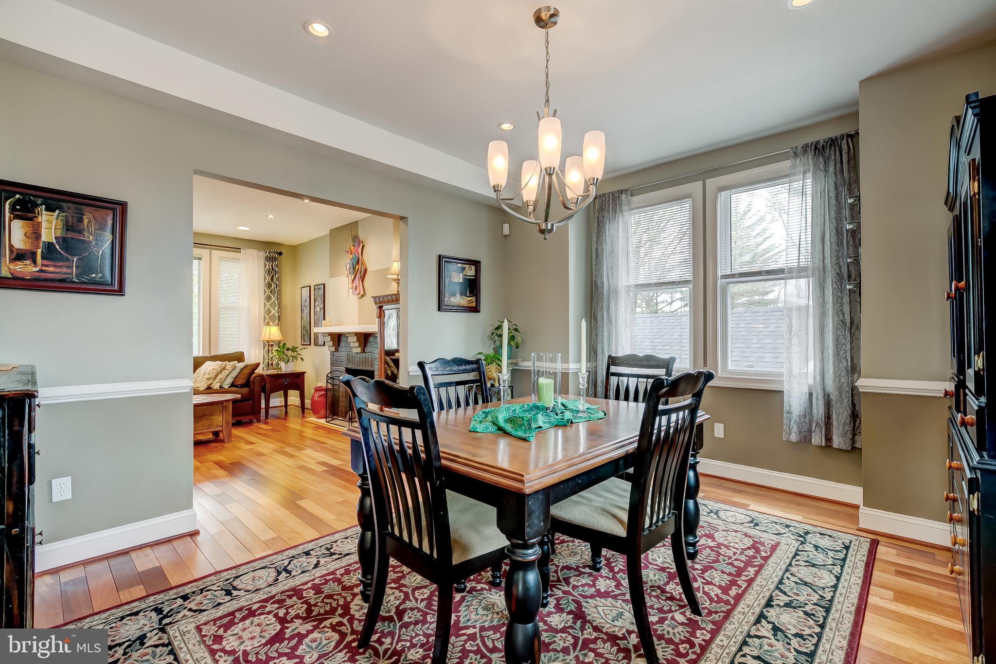 645 Aldershot Road Baltimore, MD 21229 - Photo 10 of 39 Here's another view of the dining room.