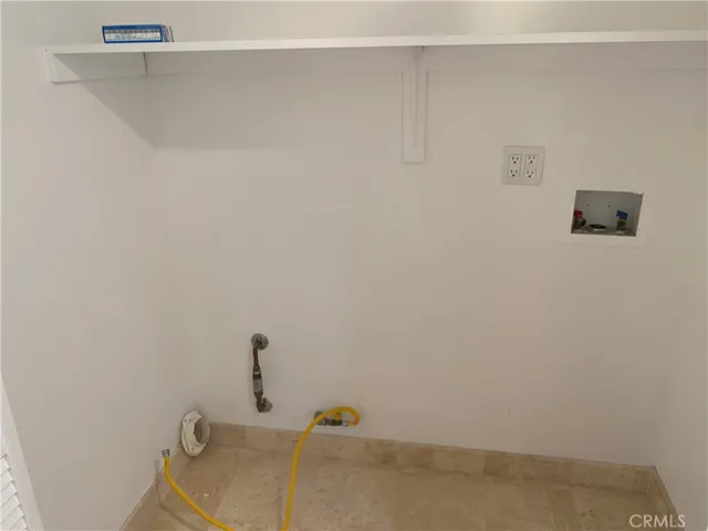 a close up view of racks on the wall