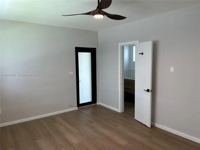 wooden floor in an empty room