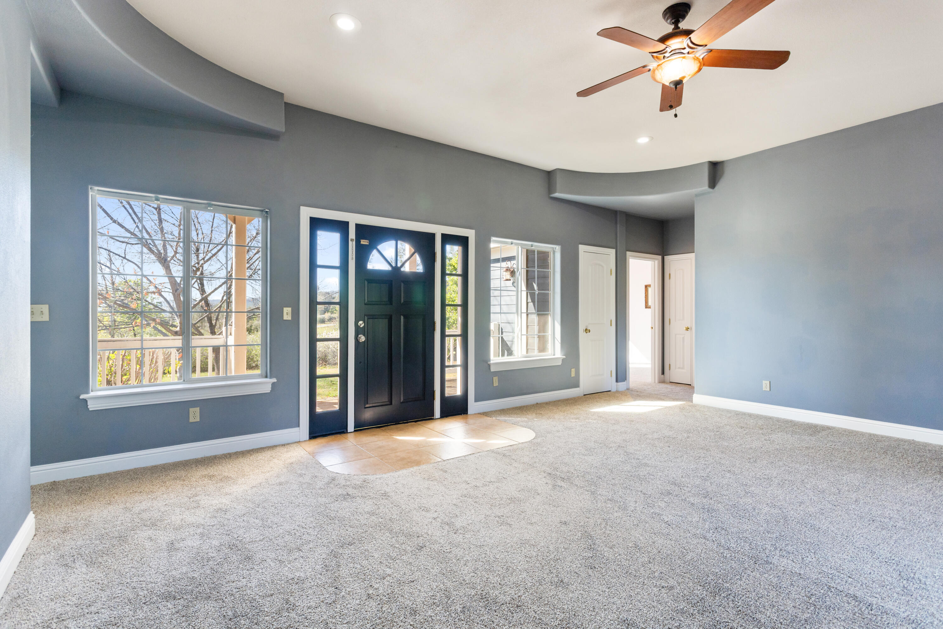 32211 Rock Creek Road Manton, CA 96059 - Photo 8 of 35 a view of an empty room with a window