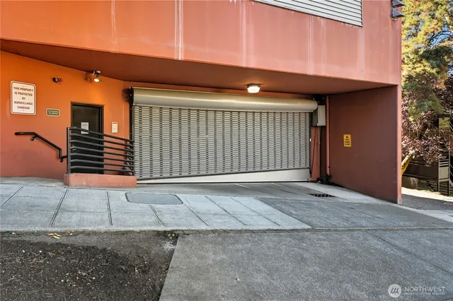 a view of backyard with cabin
