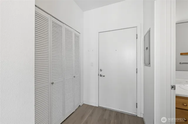 a view of bathroom with shower