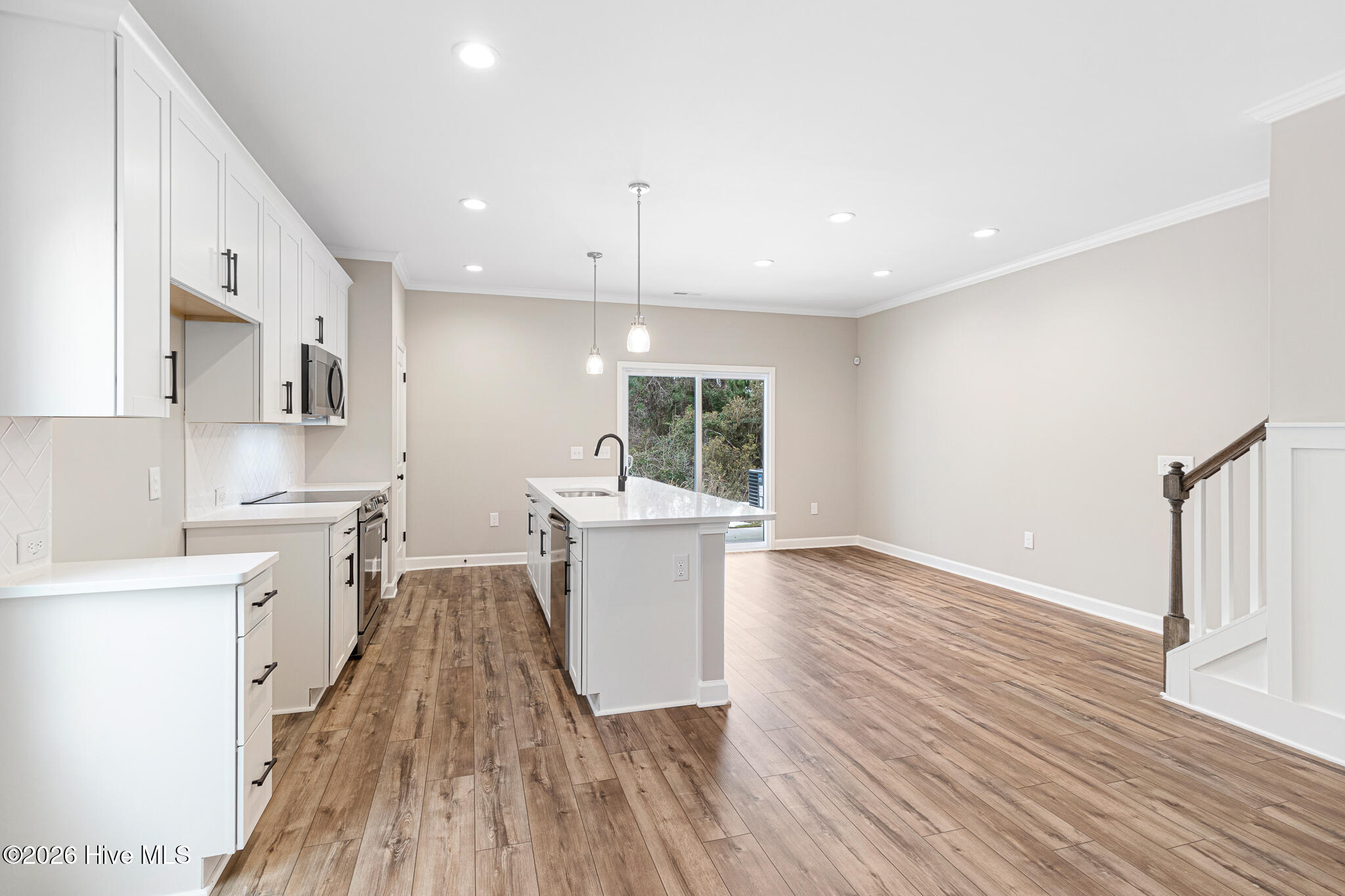 232 Cline Way, Unit 129 Beaufort, NC 28516 - Photo 12 of 37 Kitchen- Open Concept to Dining & Living