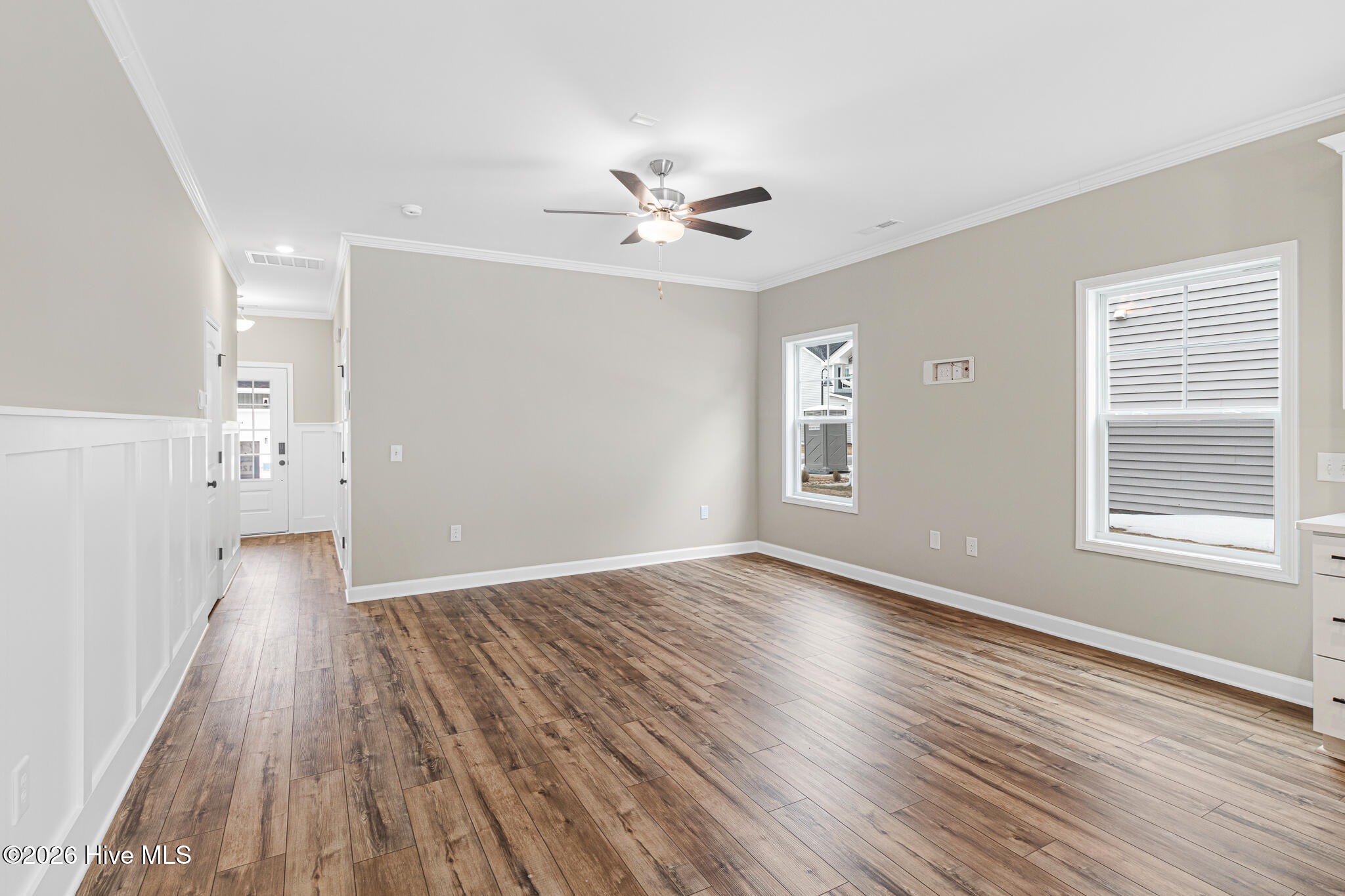 232 Cline Way, Unit 129 Beaufort, NC 28516 - Photo 13 of 37 Dining and Living Room Open to Kitchen