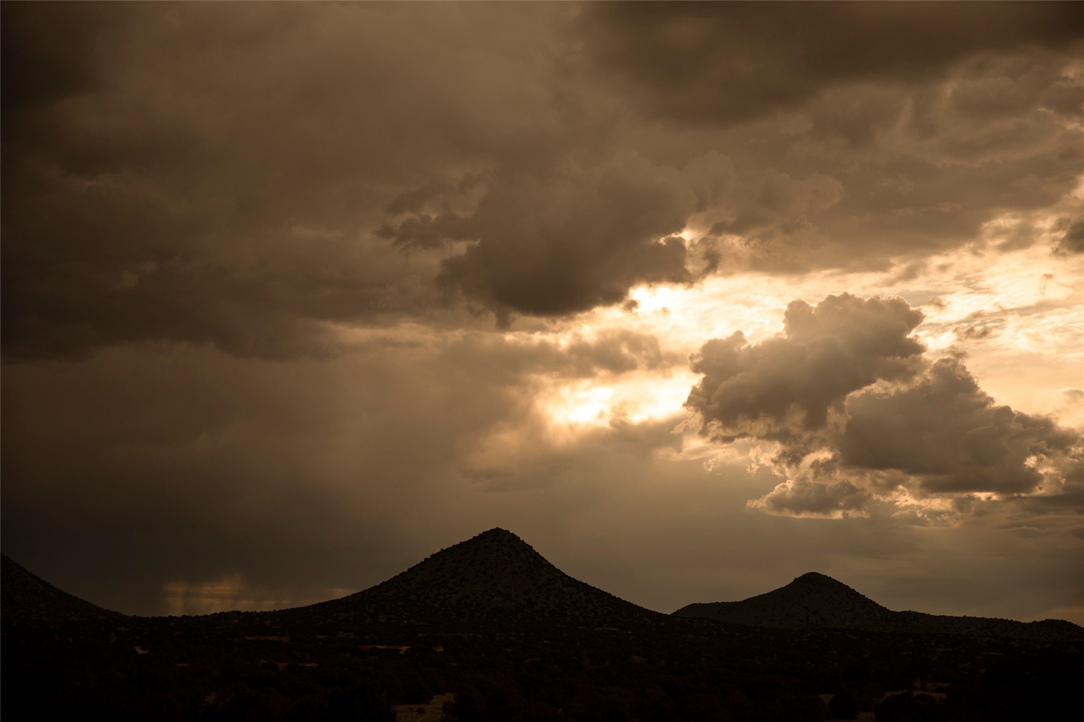 37 Rancho Alegre Road Santa Fe, NM 87508 - Photo 68 of 69 Sun Breaking Through the Clouds
