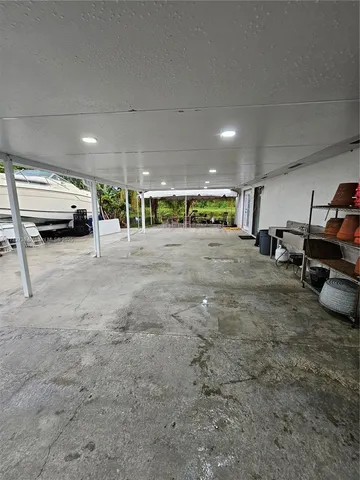 a view of parking area