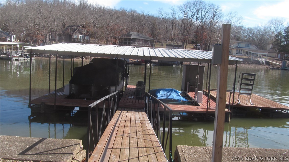 144 Chipmunk Drive Edwards, MO 65326 - Photo 2 of 40 Private and Permitted, 2 slip Boat Dock with Lifts