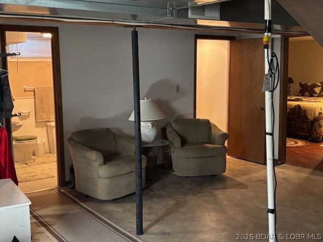 144 Chipmunk Drive Edwards, MO 65326 - Photo 21 of 40 Lower level is unfinshed, but has finshed Bedroom