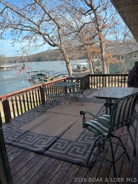 144 Chipmunk Drive Edwards, MO 65326 - Photo 28 of 40 View of BBQ Deck off of Sunroom