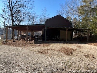 144 Chipmunk Drive Edwards, MO 65326 - Photo 32 of 40 Lots of parking on 3.9 acres and Garage
