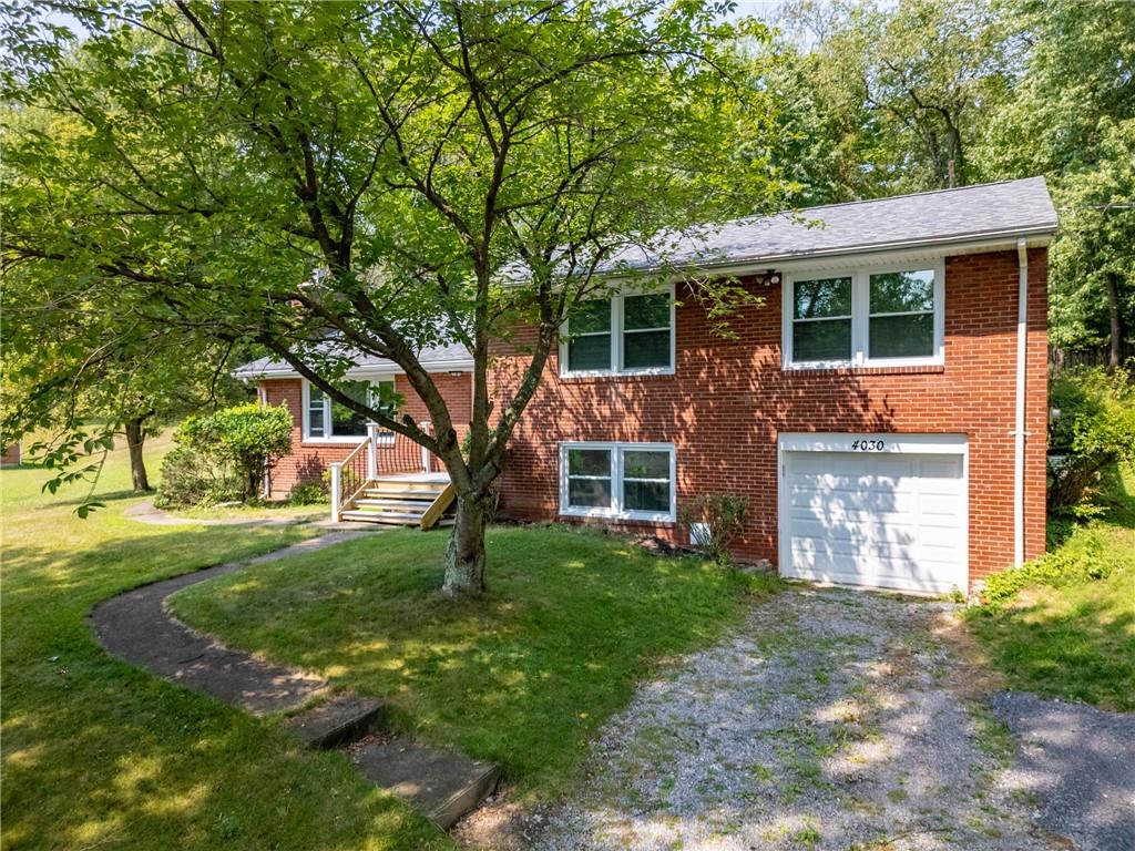 4030 Circle Drive Allison Park, PA 15101 - Photo 2 of 41 front view of a house with a yard