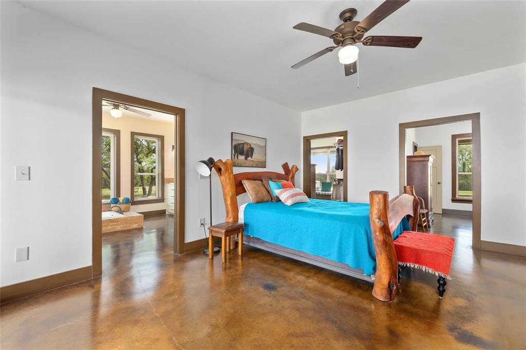 11253 County Road 525 May, TX 76857 - Photo 28 of 40 a bedroom with furniture and a wooden floor