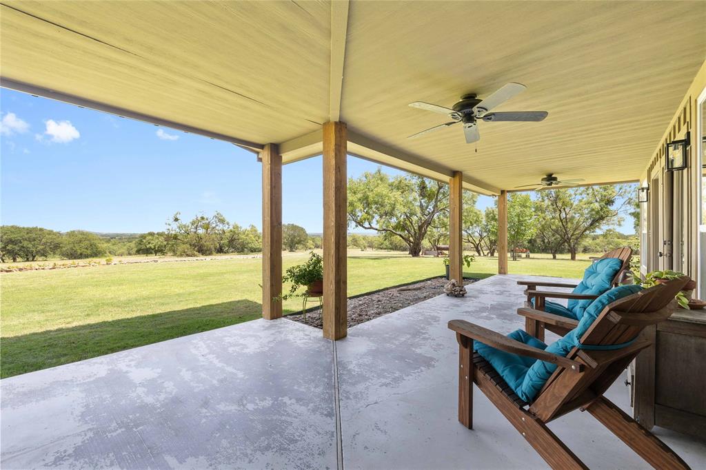 11253 County Road 525 May, TX 76857 - Photo 33 of 40 a view of a patio with a ocean view