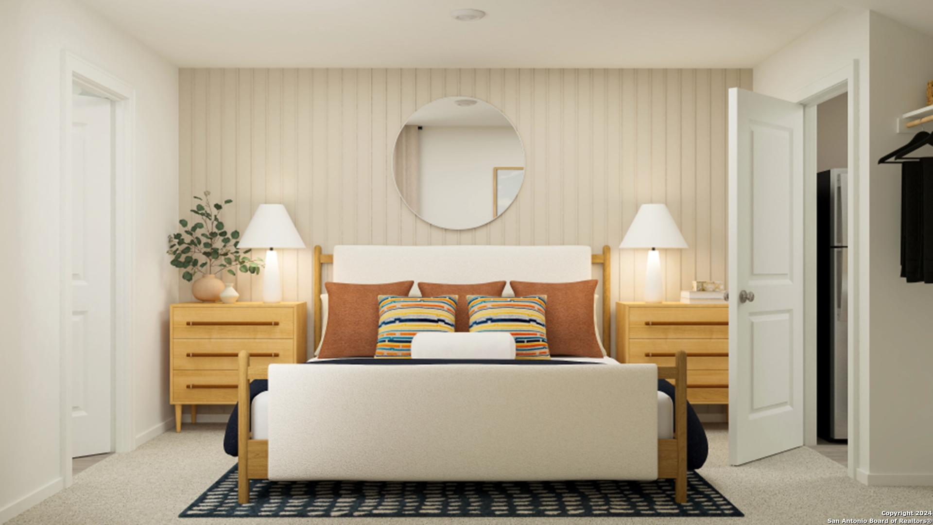 5018 Primrose Ridge Converse, TX 78109 - Photo 12 of 17 a living room with a couch and a potted plant