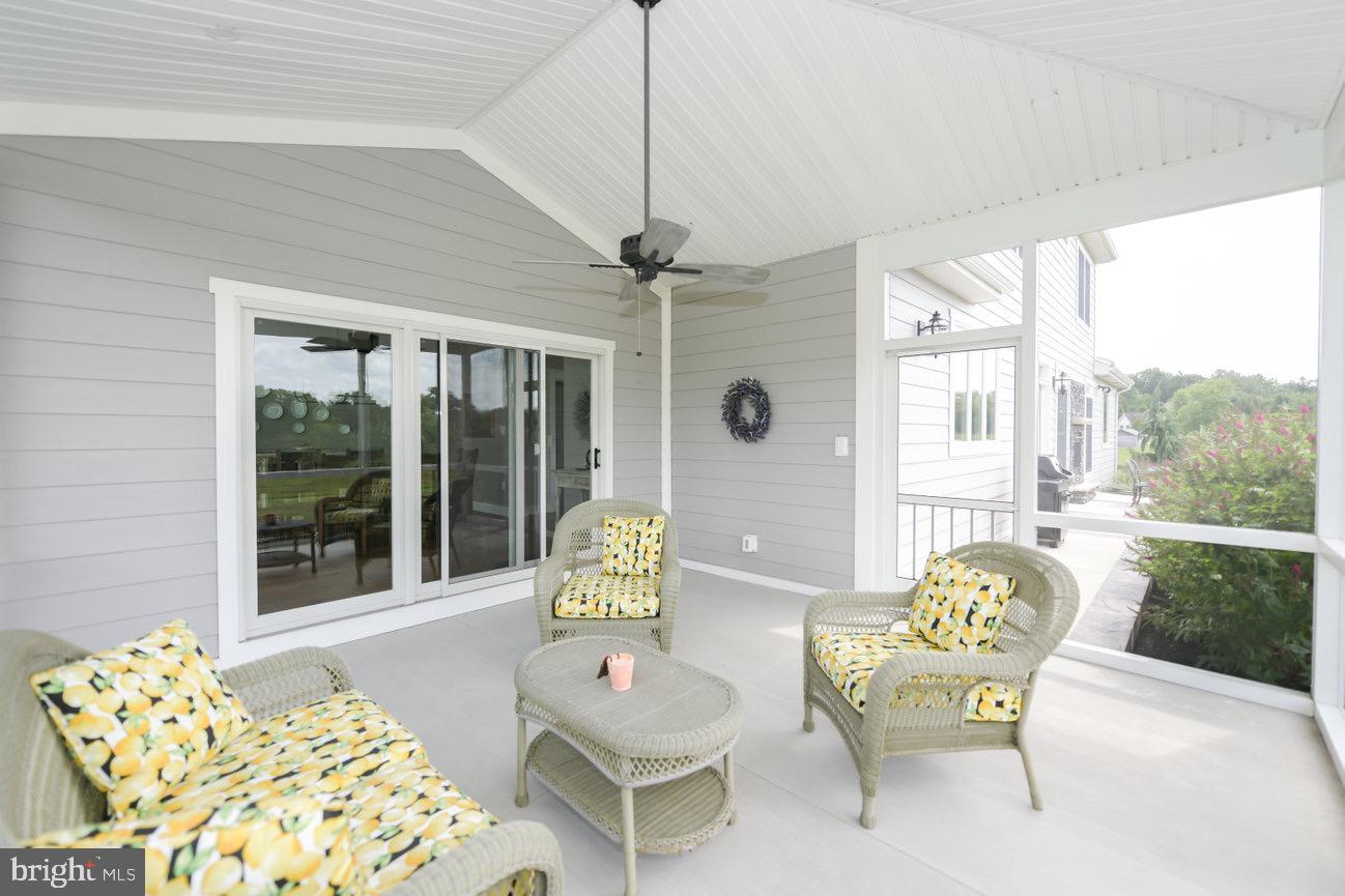 7091 Schoolhouse Road Hershey, PA 17033 - Photo 16 of 37 a outdoor living space with furniture and garden view