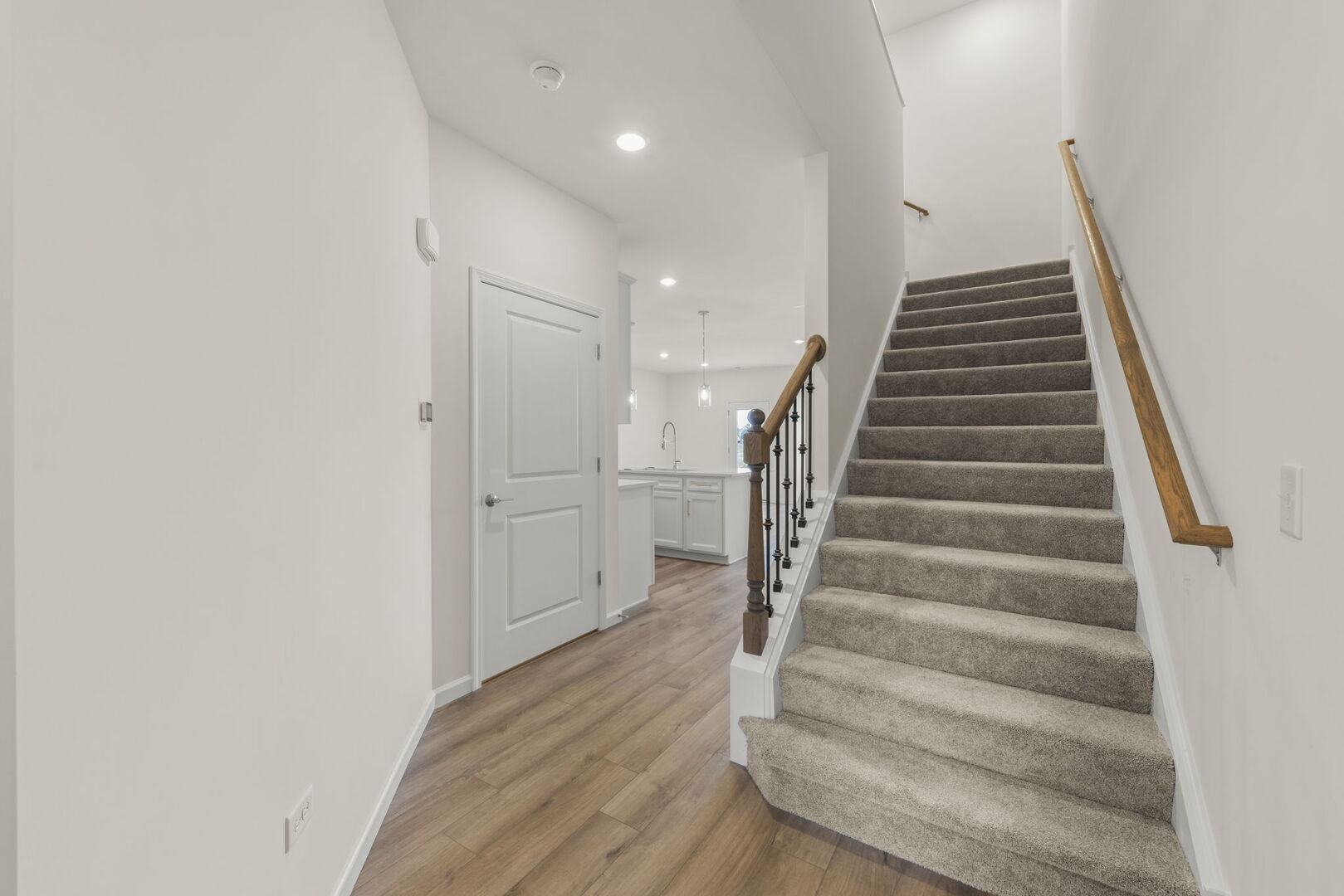 664 Switchgrass Way Bolingbrook, IL 60490 - Photo 3 of 35 a view of entryway with wooden floor