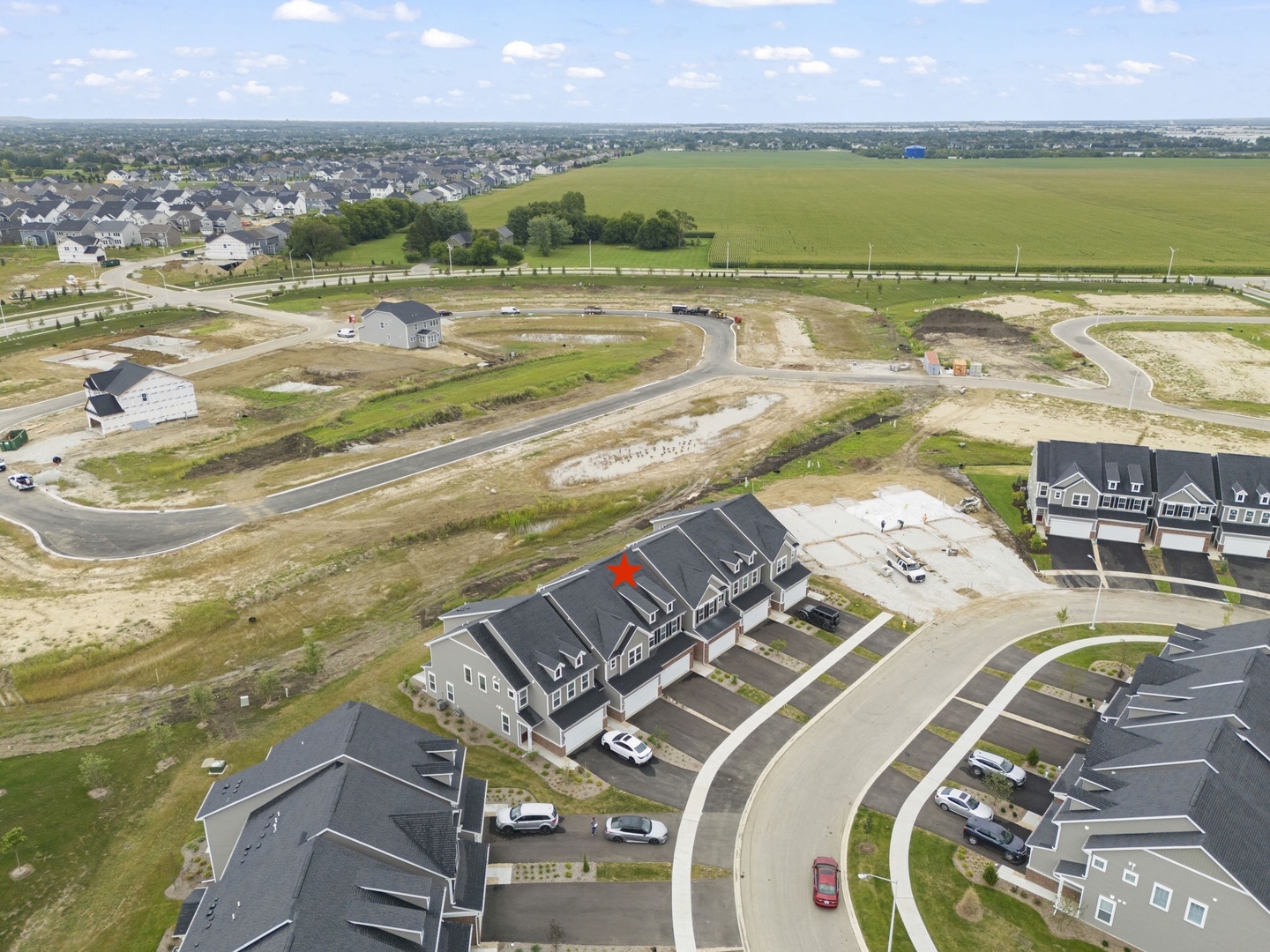 664 Switchgrass Way Bolingbrook, IL 60490 - Photo 32 of 35 a view of an ocean with city view