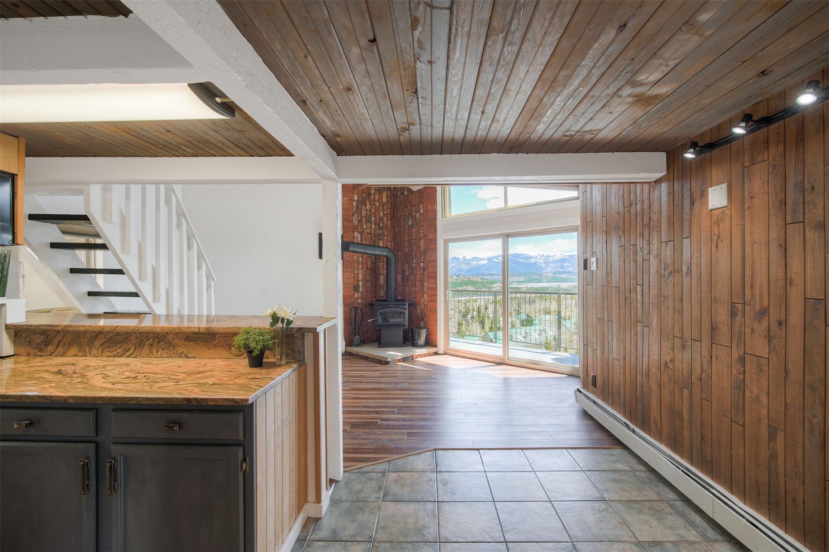 7031 Ryan Gulch Road, Unit 301 Silverthorne, CO 80498 - Photo 1 of 37 a view of a hallway