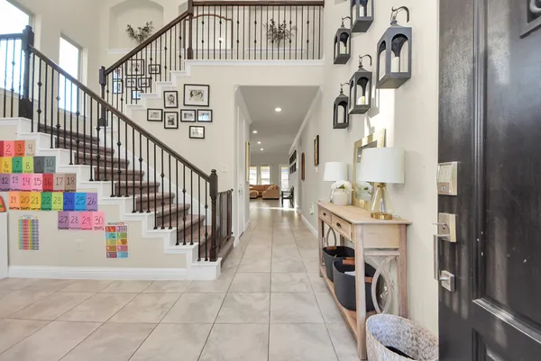 a view of entryway and hall