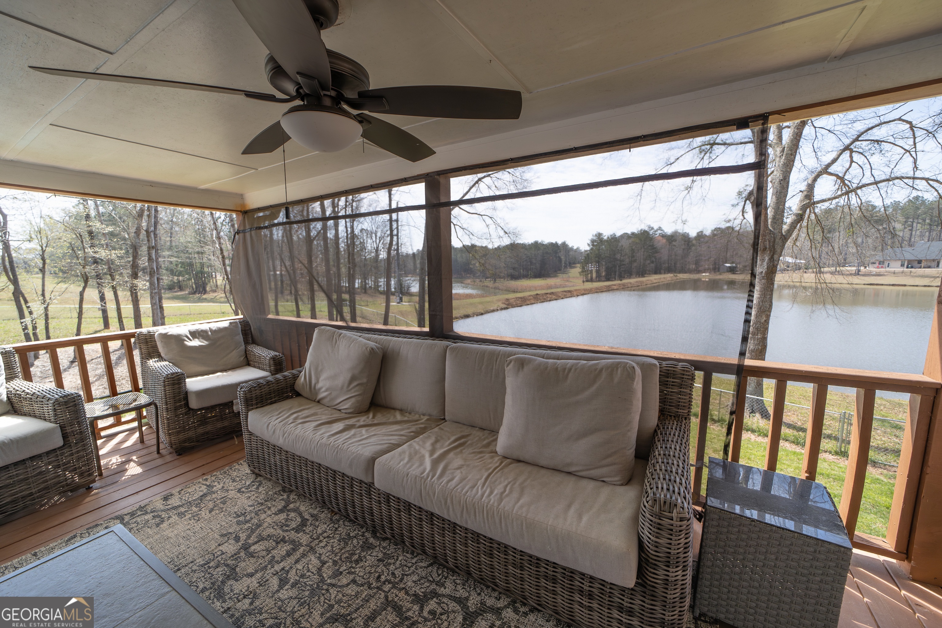 1448 Bohannon Road Grantville, GA 30220 - Photo 29 of 61 Back deck off of main level
