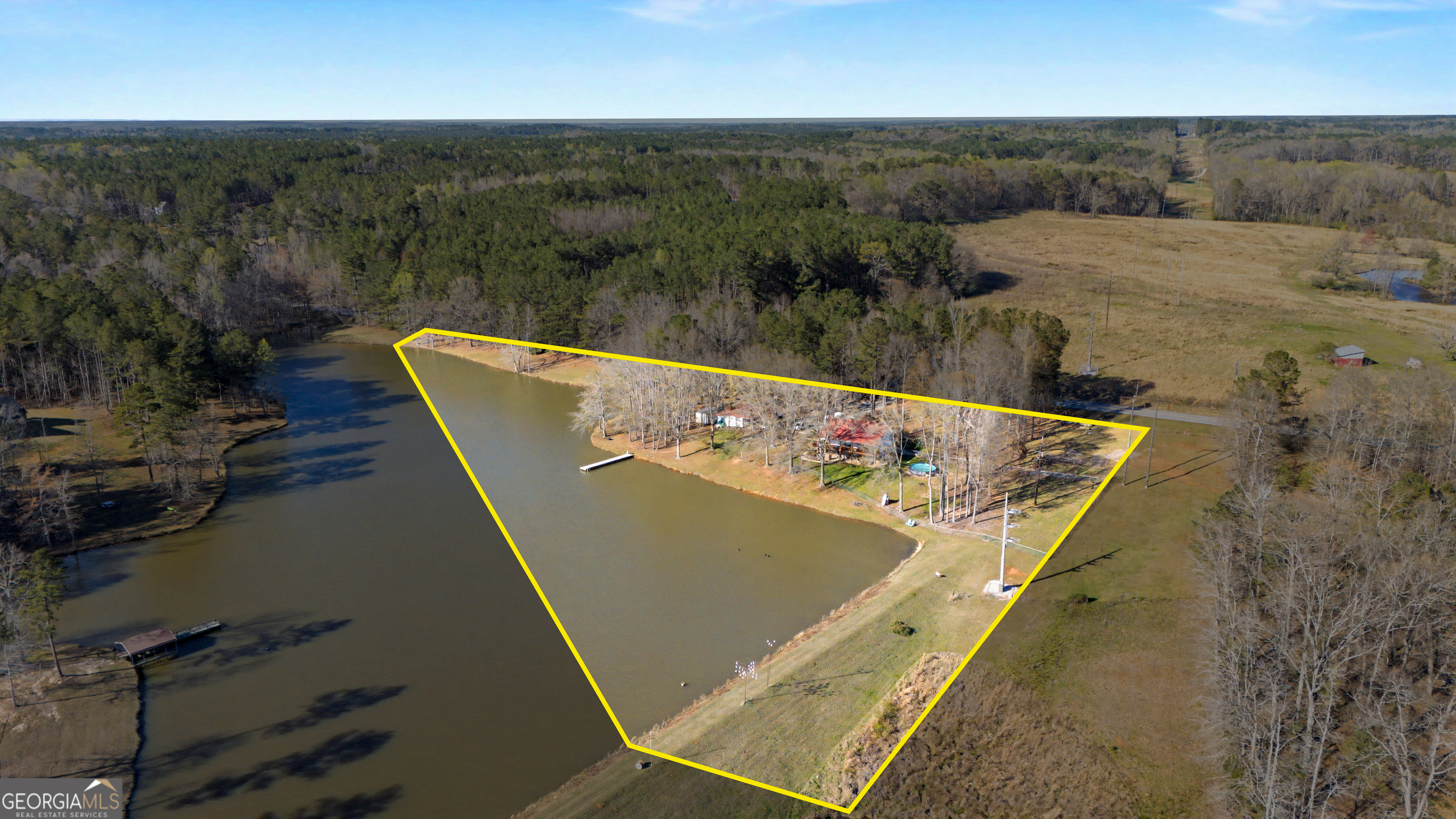 1448 Bohannon Road Grantville, GA 30220 - Photo 5 of 61 Approximate property boundary