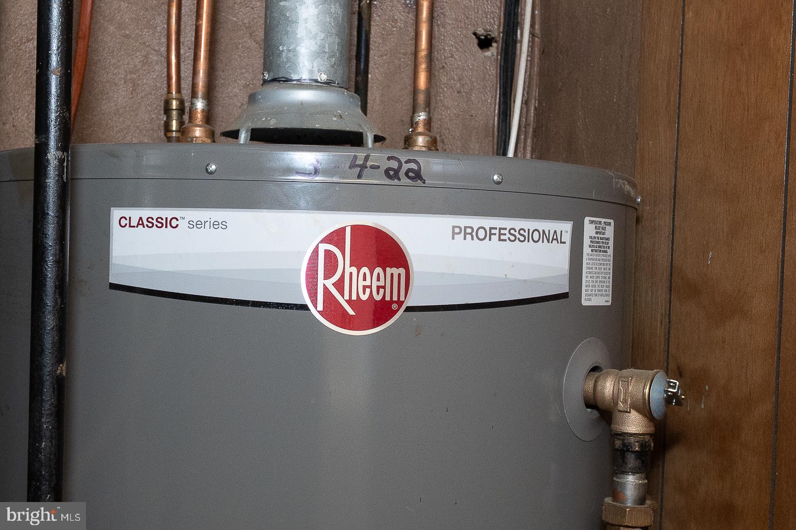 437 Rittenhouse Circle Havertown, PA 19083 - Photo 39 of 55 Reliable Rheem Water Heater