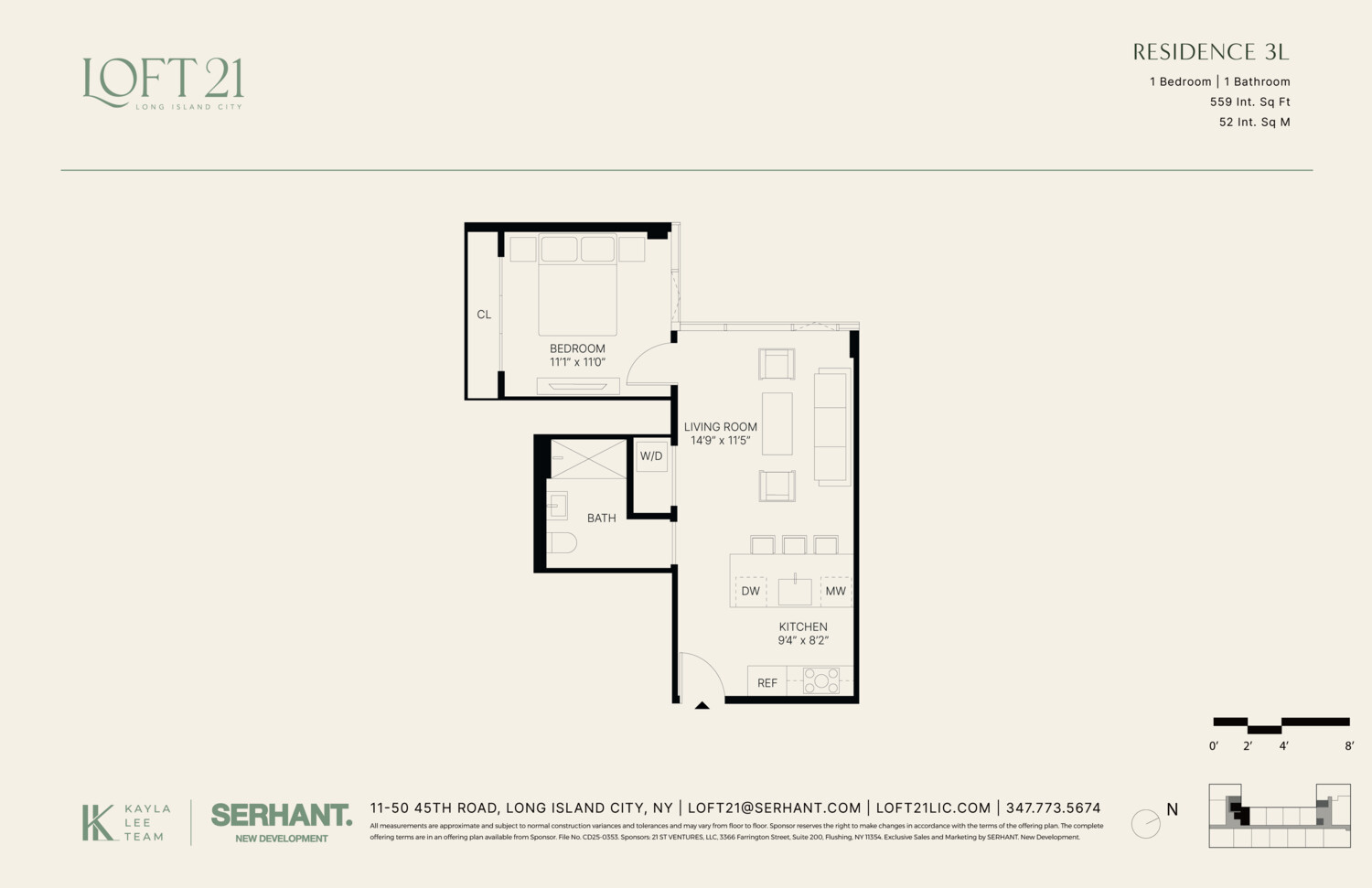 11-50 45th Road, Unit 3L Queens, NY 11358 - Photo 15 of 15 Gallery Image 15