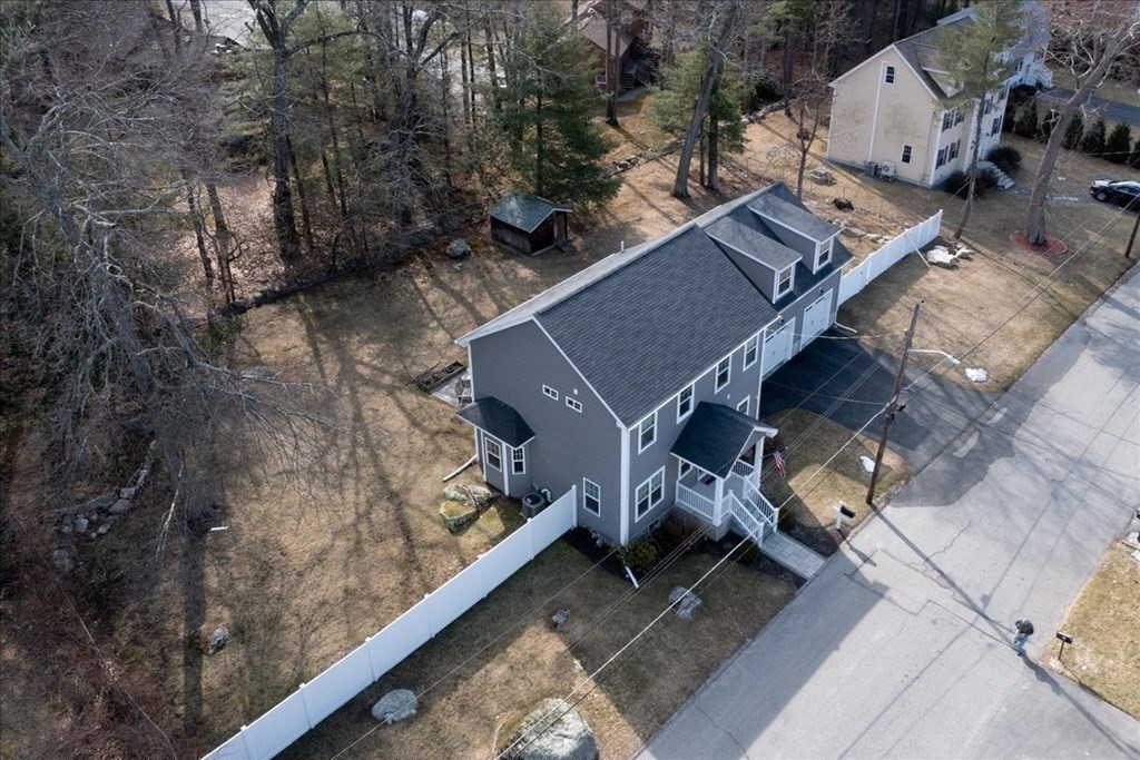 6 Harnden Road Billerica, MA 01821 - Photo 42 of 42 an aerial view of a house with a yard