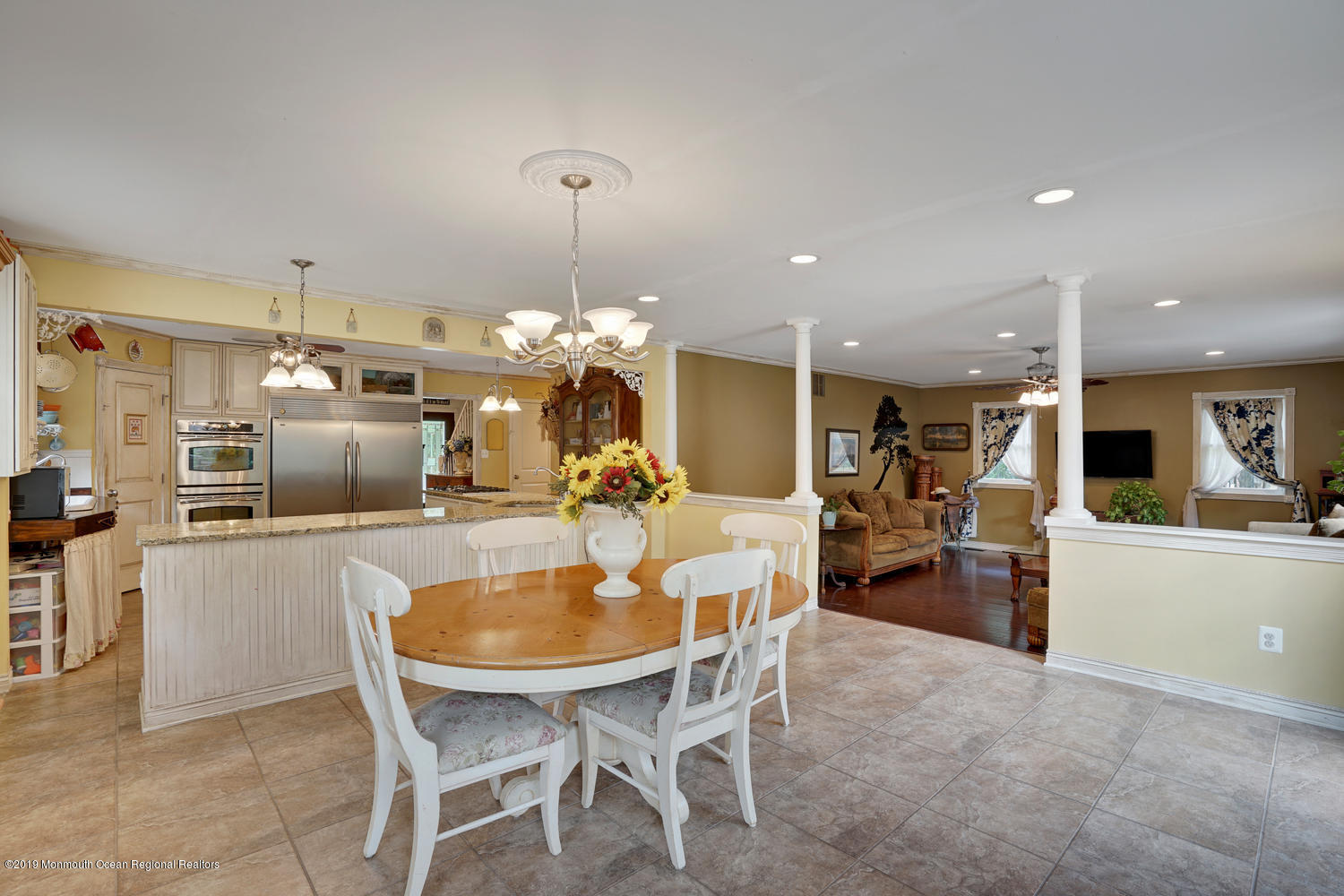 49 Evergreen Drive Jackson, NJ 08527 - Photo 12 of 50 a dining table chairs and kitchen view