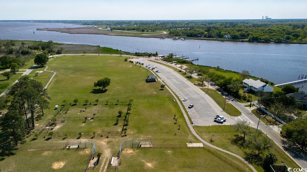 208 Prince Street Georgetown, SC 29440 - Photo 3 of 31 Aerial overview of property's location with a large body of water