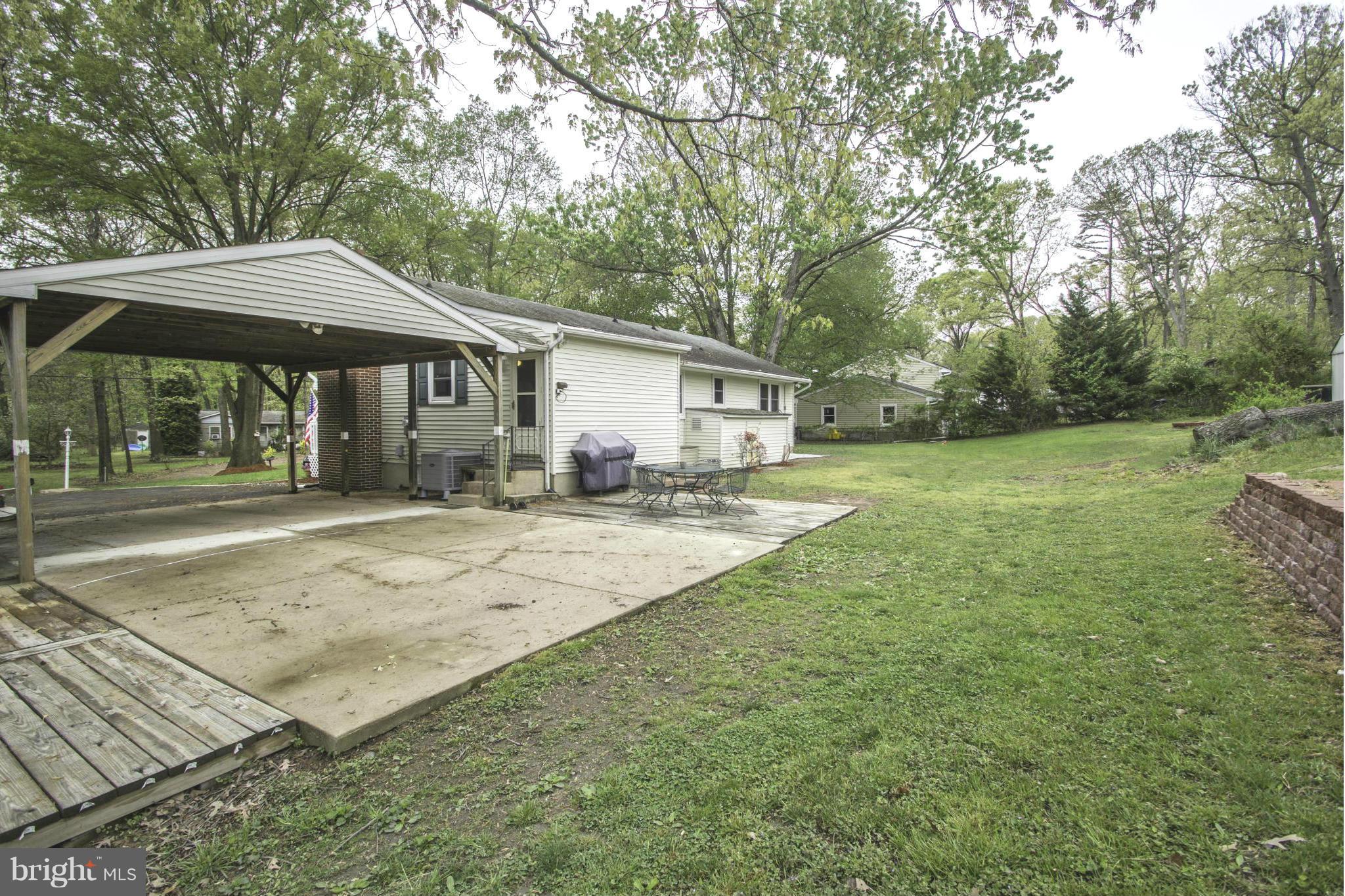 810 Meadow Road Severn, MD 21144 - Photo 23 of 29 Spacious Back Yard and Patio Area