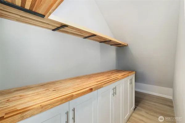 a view of storage space