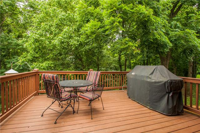4844 Redcastle Ridge Nashville, TN 37211 - Photo 15 of 20 Top deck off breakfast area perfect for grilling was stained last year.