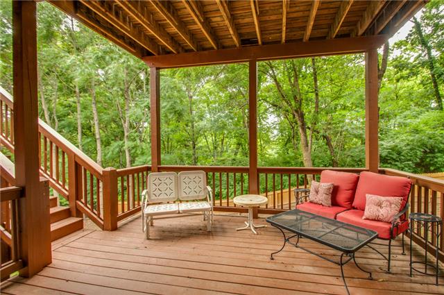 4844 Redcastle Ridge Nashville, TN 37211 - Photo 16 of 20 Second deck provides covered outdoor space and leads you to the backyard.