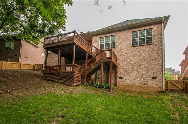 4844 Redcastle Ridge Nashville, TN 37211 - Photo 19 of 20 View from back of home with two decks and fenced backyard.