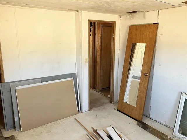 a view of front door