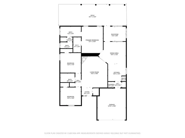 a picture of a floor plan