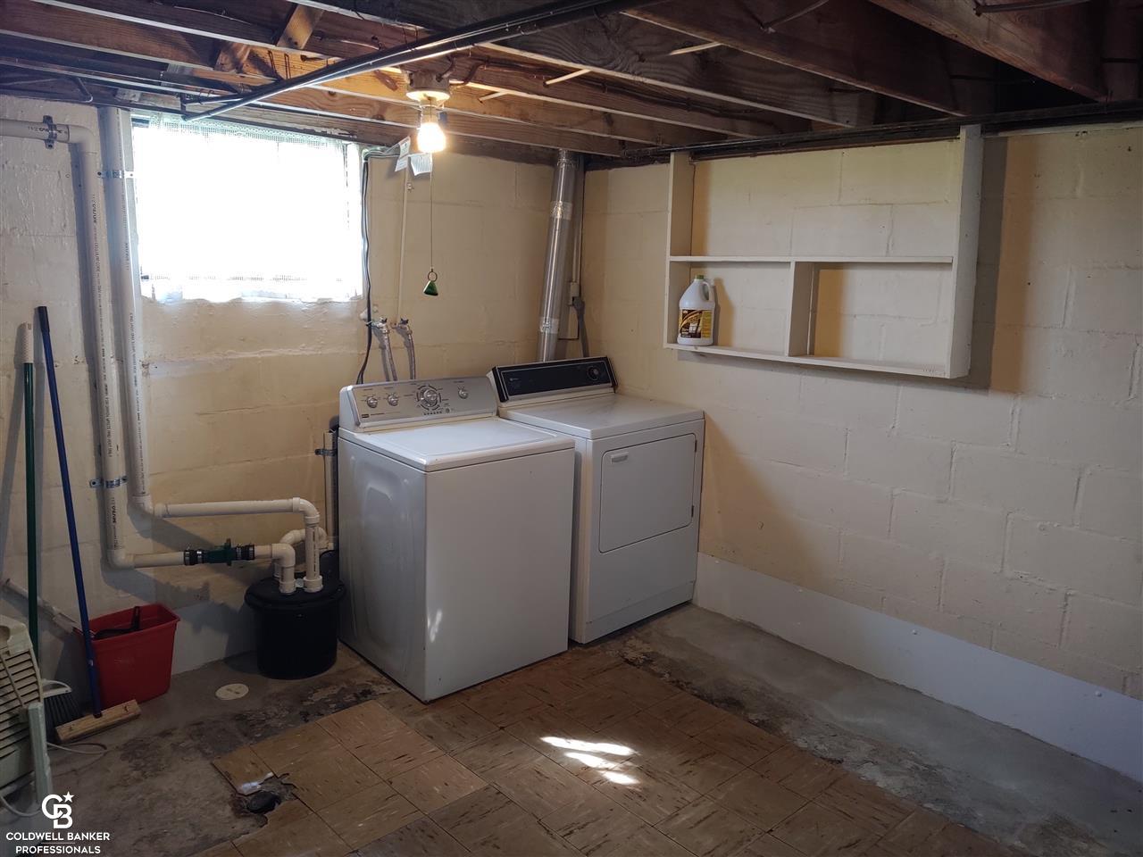 14780 Speaker Road Yale, MI 48097 - Photo 23 of 37 Basement Laundry