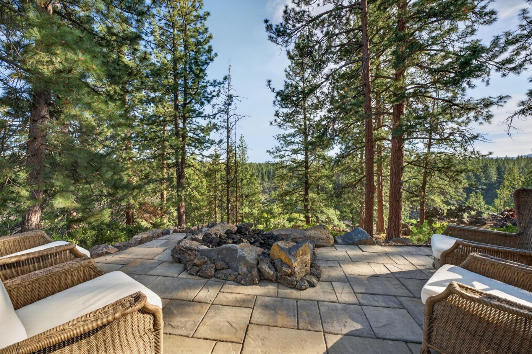 60420 Snap Shot Loop Bend, OR 97702 - Photo 23 of 51 Custom Gas Firepit