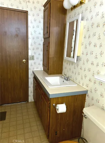 a view of empty room with a window