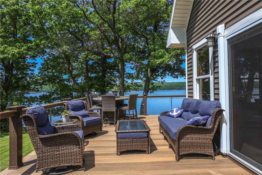 5580 Peach Orchard Road Hector, NY 14841 - Photo 13 of 50 south side of the deck off of the dining/living ro