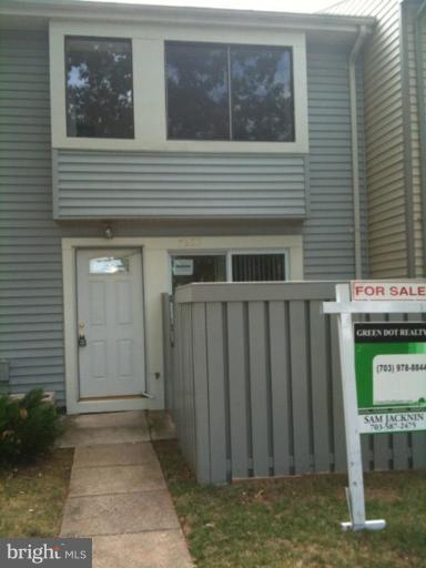 a view of a house with a door