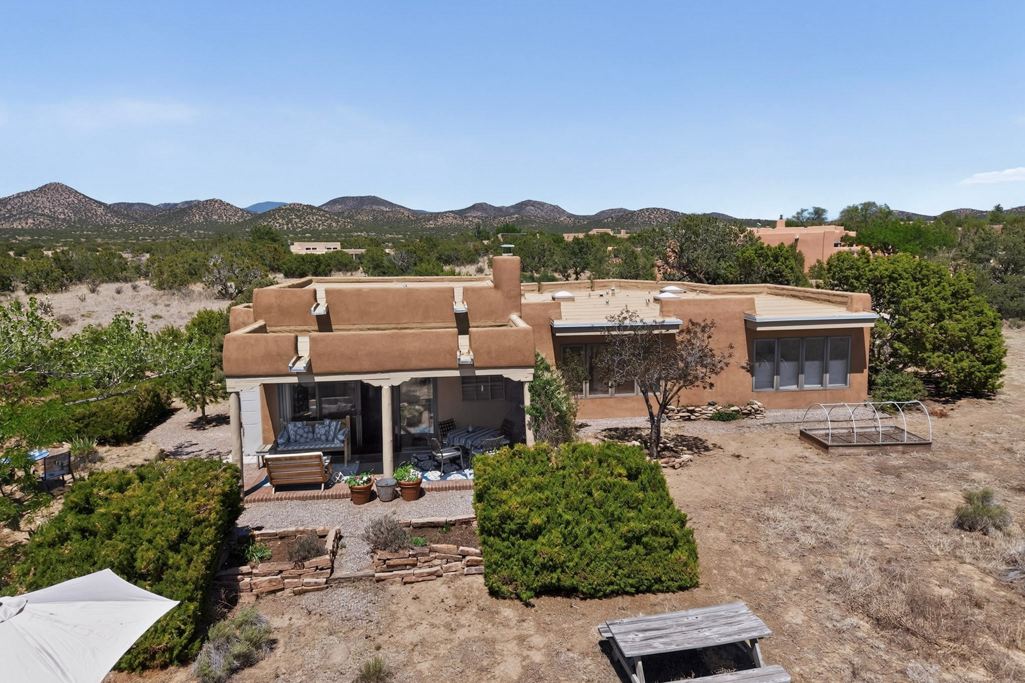 78 Verano Loop Santa Fe, NM 87508 - Photo 51 of 59 Back of Home