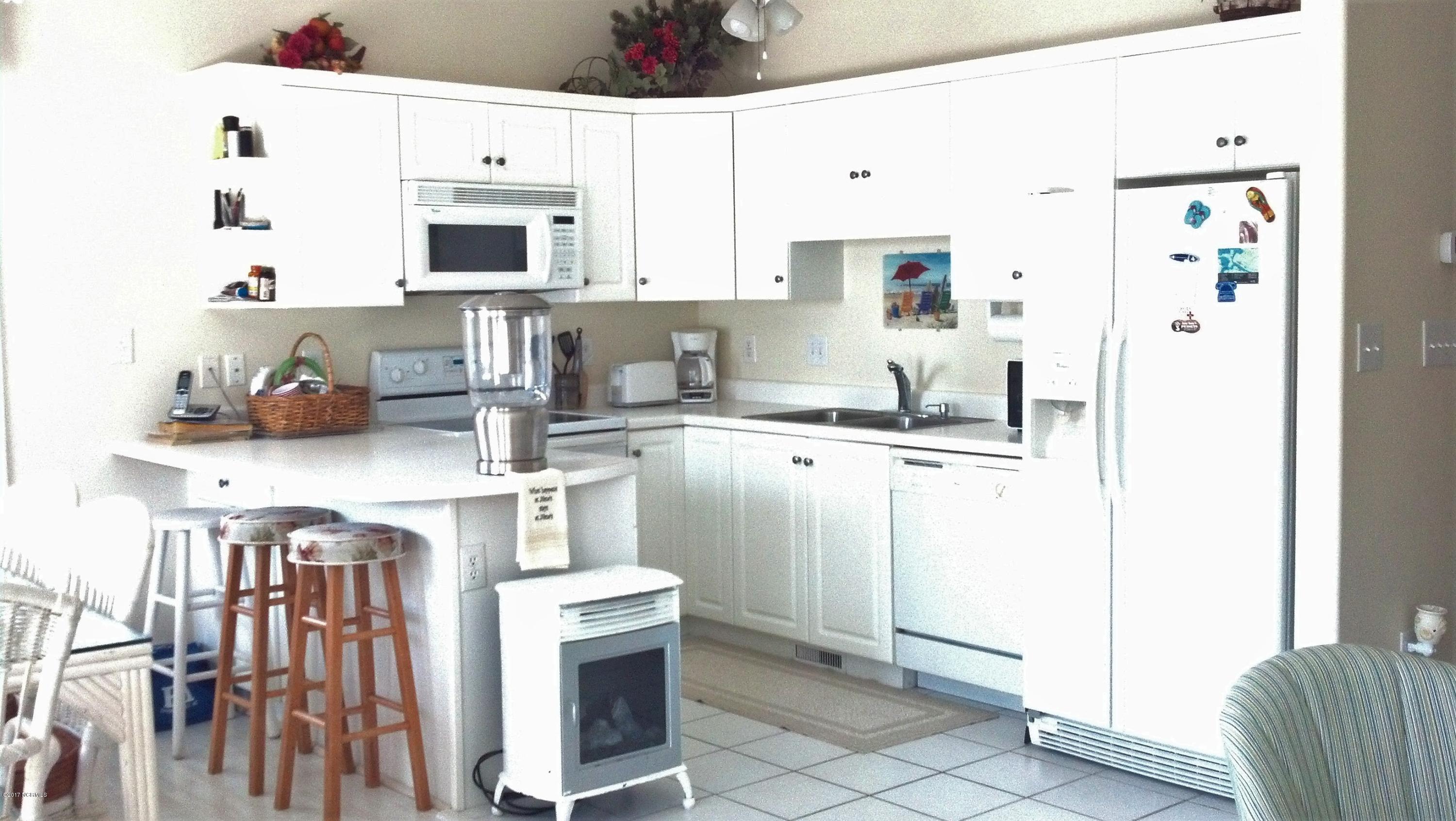 1701 Salter Path Road, Unit 204H Indian Beach, NC 28512 - Photo 6 of 18 204-H kitchen