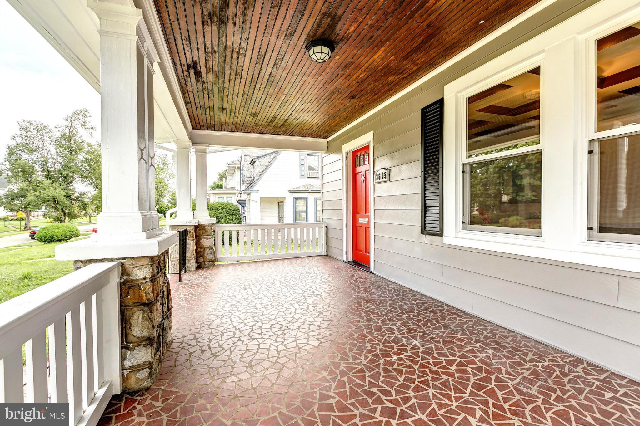 3605 Copley Road Baltimore, MD 21215 - Photo 2 of 30 Inviting Porch