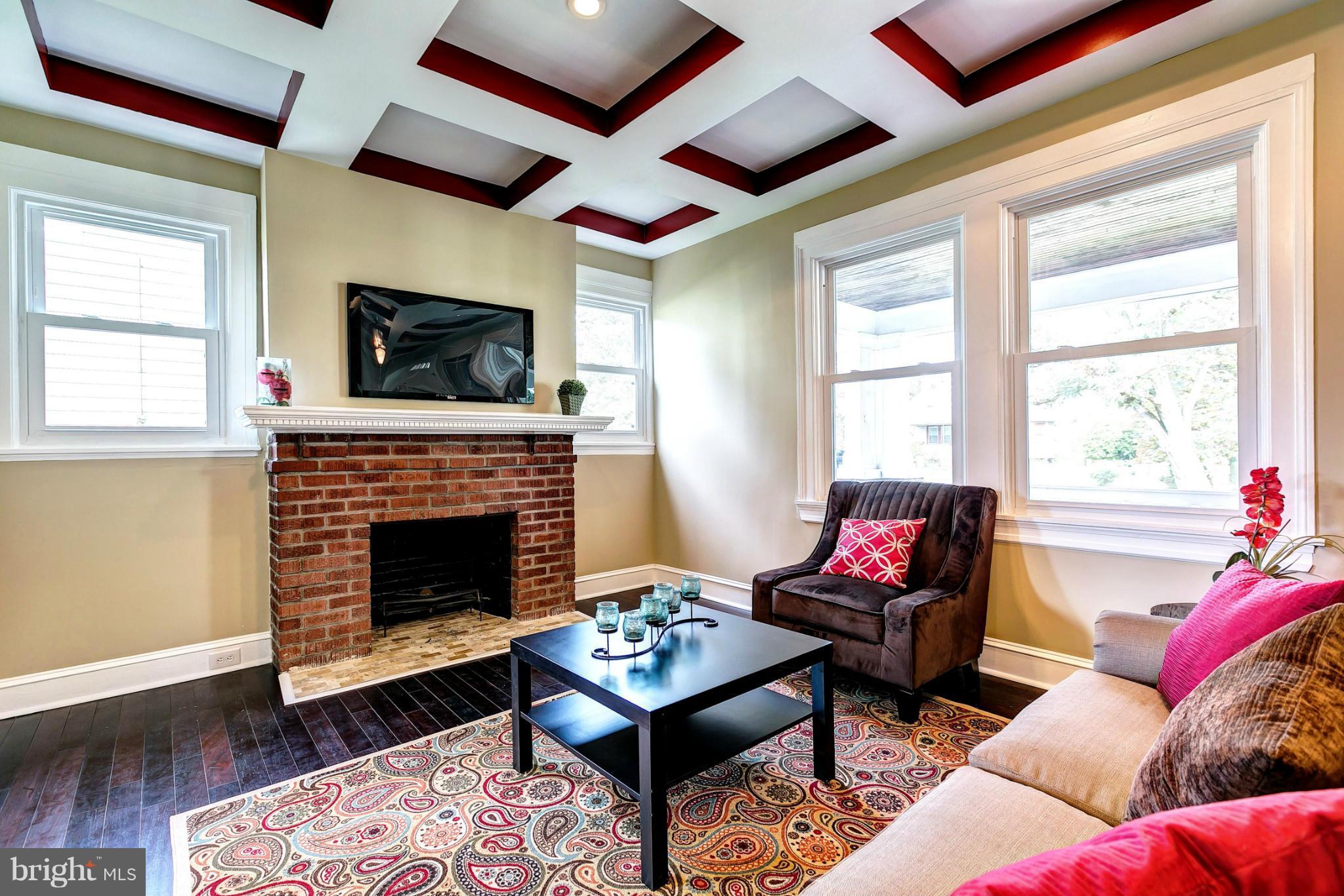 3605 Copley Road Baltimore, MD 21215 - Photo 6 of 30 Cozy Up By The Fireplace