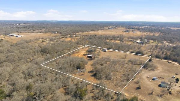 an aerial view of beach