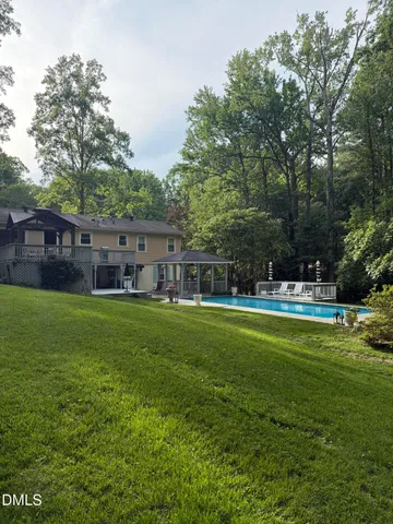a view of a house with a big yard