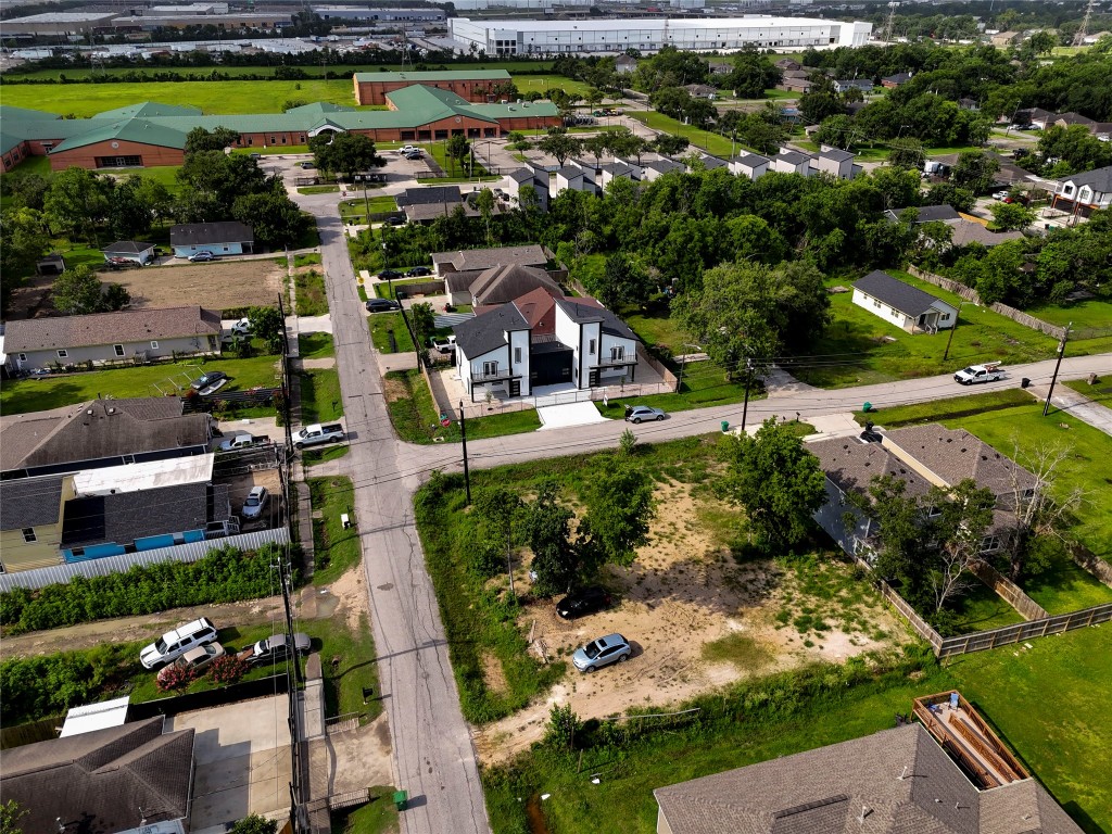 5510 Haight Street Houston, TX 77028 - Photo 7 of 26 an aerial view of multiple houses with a yard